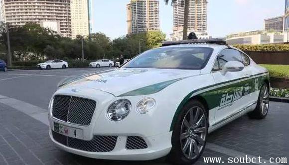 賓利歐陸gt時速，世界上最豪華的警車