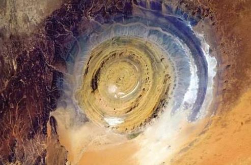 世界上最震撼的地質奇觀，撒哈拉之眼