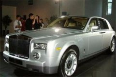 最貴的車，第一名是勞斯萊斯銀魅只有7874輛